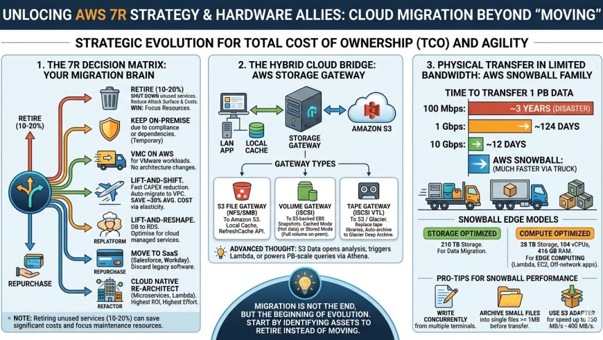 雲端遷移不只是「搬家」:你必須知道的 AWS 7R 策略與硬體神隊友